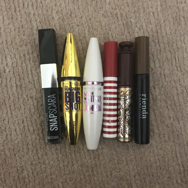 MAYBELLINE(メイベリン)のマスカラ 3+3 6本セット 最終値下げ コスメ/美容のベースメイク/化粧品(マスカラ)の商品写真