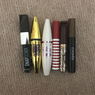 メイベリン(MAYBELLINE)のマスカラ 3+3 6本セット 最終値下げ(マスカラ)