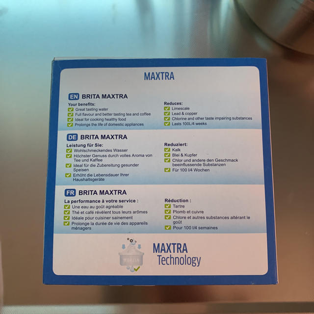 Britax(ブリタックス)のBRITA カートリッジ 4個入り インテリア/住まい/日用品のキッチン/食器(浄水機)の商品写真