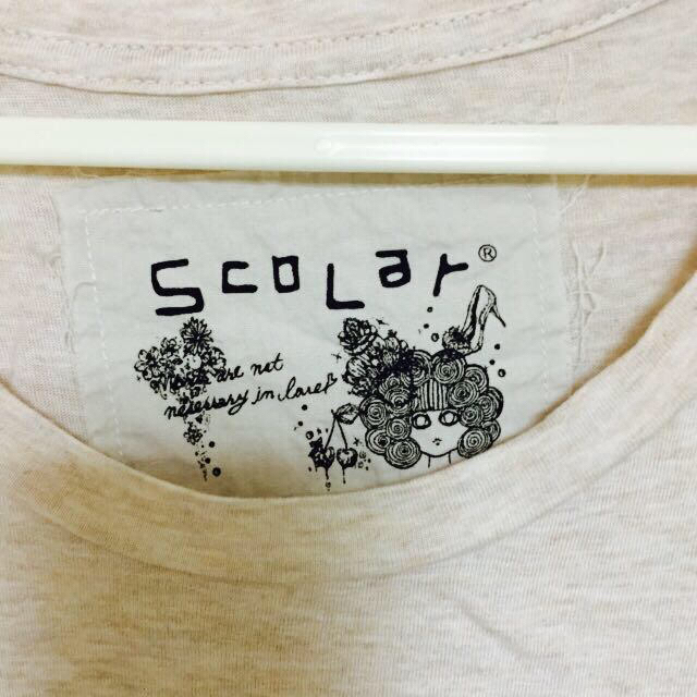 ScoLar(スカラー)のScoLar＊Tシャツ レディースのトップス(Tシャツ(半袖/袖なし))の商品写真