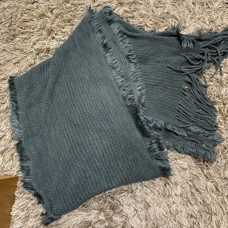 ブラックバイマウジー(BLACK by moussy)のお値下げ☆BLACK by moussy 大判ファーストール(ストール/パシュミナ)