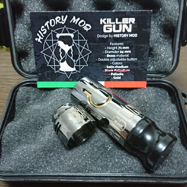 【VAPE】KILLER GUN メカニカルmod