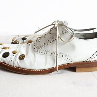 COMME des GARCONS(ローファー/革靴 ・ ホワイト/白色系)の COMME des GARCONS(ローファー/革靴 ・ ホワイト/白色系)の