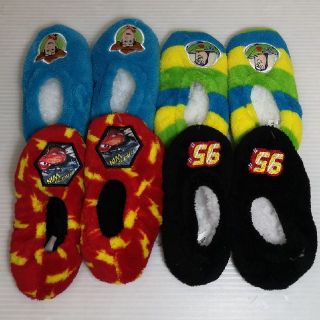 子供用　Planet Sox ルームシューズ　4足セット(スリッパ)