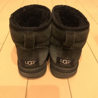 アグ(UGG)のUGG ショートブーツ 黒 22.0cm アグ(ブーツ)