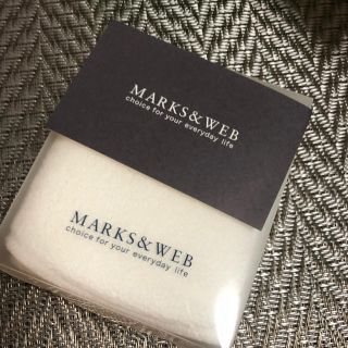 マークスアンドウェブ(MARKS&WEB)のオーガニックコットンフェイスマスクタオル(パック/フェイスマスク)