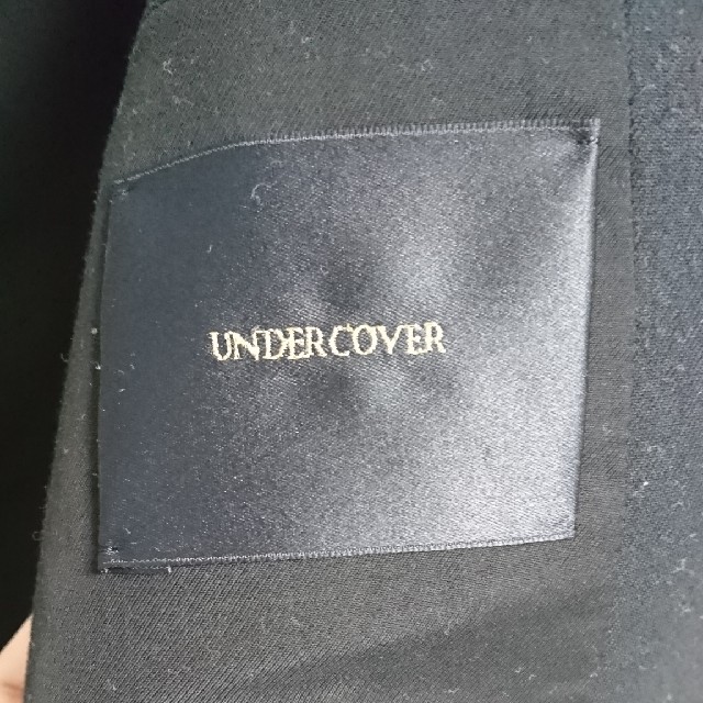 UNDERCOVER(アンダーカバー)のアンダーカバー 2017AW ニットレイヤードチェスターコート メンズのジャケット/アウター(チェスターコート)の商品写真