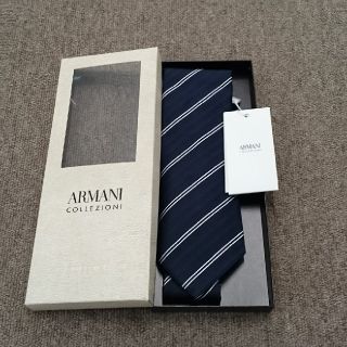 アルマーニ コレツィオーニ(ARMANI COLLEZIONI)のアルマーニ　ネクタイ　正規未使用(ネクタイ)