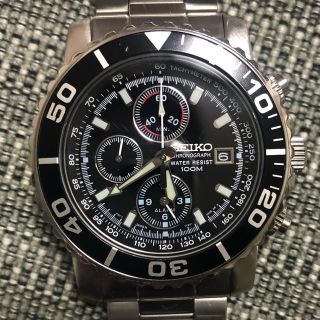 SEIKO - 逆輸入SEIKO ダイバーズウォッチ クロノグラフの通販 by NEW ...