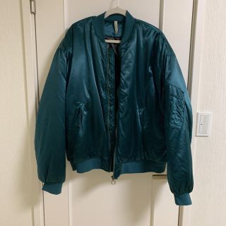 ザラ(ZARA)のZARA オーバーサイズMA1 L(ブルゾン)