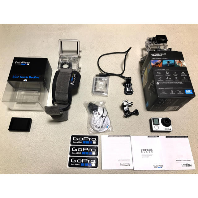 GoPro(ゴープロ)の♯ゴープロ4  Go pro４ silver edition スマホ/家電/カメラのカメラ(コンパクトデジタルカメラ)の商品写真