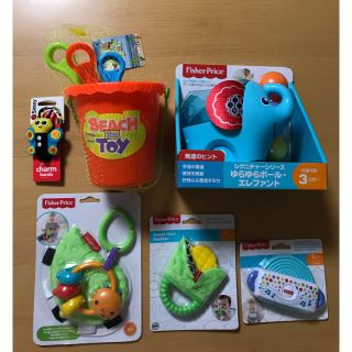 フィッシャープライス(Fisher-Price)のはーちゃんママ様専用 新品 おもちゃ 6点セット(がらがら/ラトル)