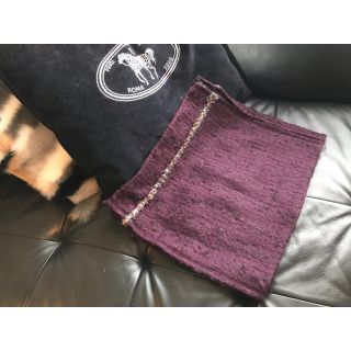 フランクウィーンセンス(FRANQUEENSENSE)のFRANQUEENSENSE Purple Skirt(ミニスカート)