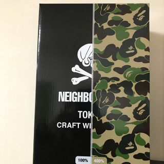 アベイシングエイプ(A BATHING APE)の【新品】BAPE × NEIGHBORHOOD BE@RBRICK ベアブリック(その他)