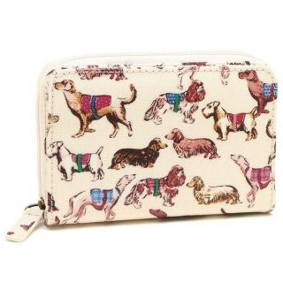 キャスキッドソン(Cath Kidston)の新品☆キャスキッドソン 二つ折り財布 犬柄(財布)