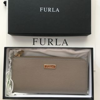 フルラ(Furla)の新品未使用 フルラ FURLA 財布 長財布 L字ファスナー ベージュ 新作(財布)