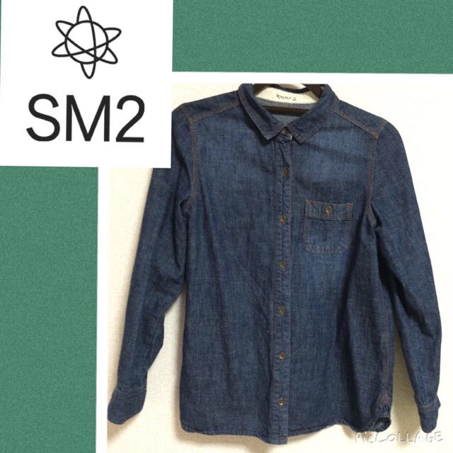 SM2(サマンサモスモス)のSM2♡デニムシャツ レディースのトップス(シャツ/ブラウス(長袖/七分))の商品写真