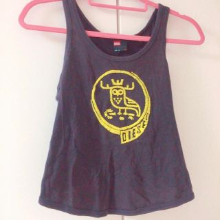 ディーゼル(DIESEL)のDISEL タンクトップ(Tシャツ/カットソー(半袖/袖なし))