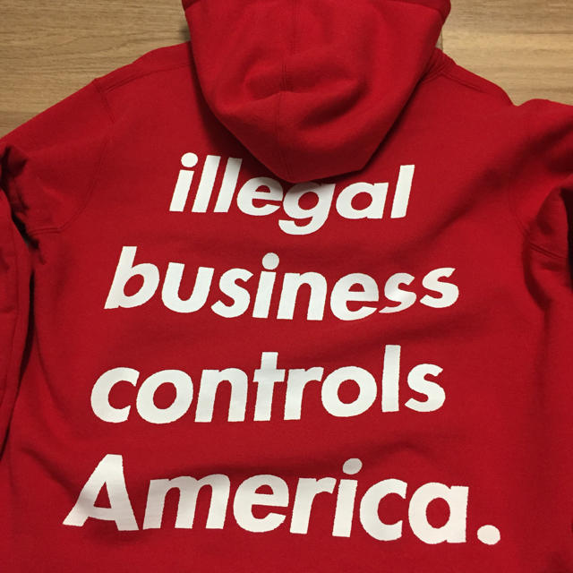 supreme  illegal business hooded