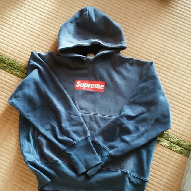 Supreme - Supreme レア？初期USA製パーカー 状態悪い古着の通販 by