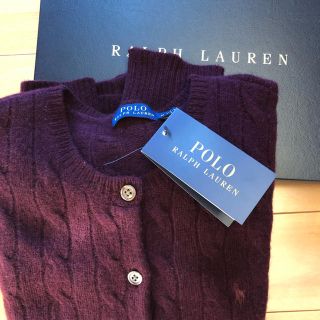 ポロラルフローレン(POLO RALPH LAUREN)のラルフローレン カシミアウール カーディガン(カーディガン)