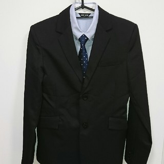 【値下げ】グラソス スーツ 160 コムサ ネクタイ ワイシャツ セット(ドレス/フォーマル)