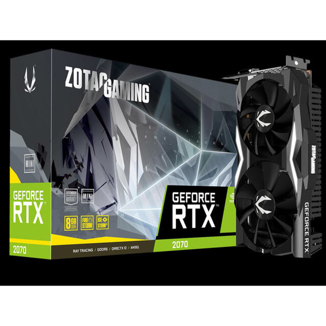 最高の品質の  RTX zotac 2070 PCパーツ