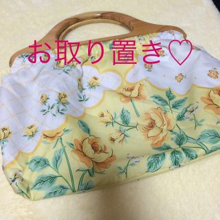 フェリシモ(FELISSIMO)の値下げ♡森ガール♡花柄バッグ(トートバッグ)