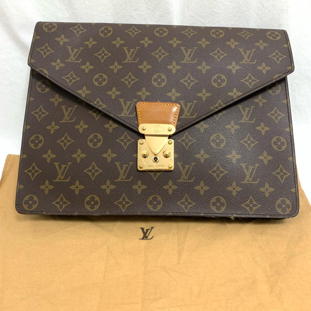 Louis Vuitton ルイヴィトン モノグラム 書類バッグ クラッチバッグ