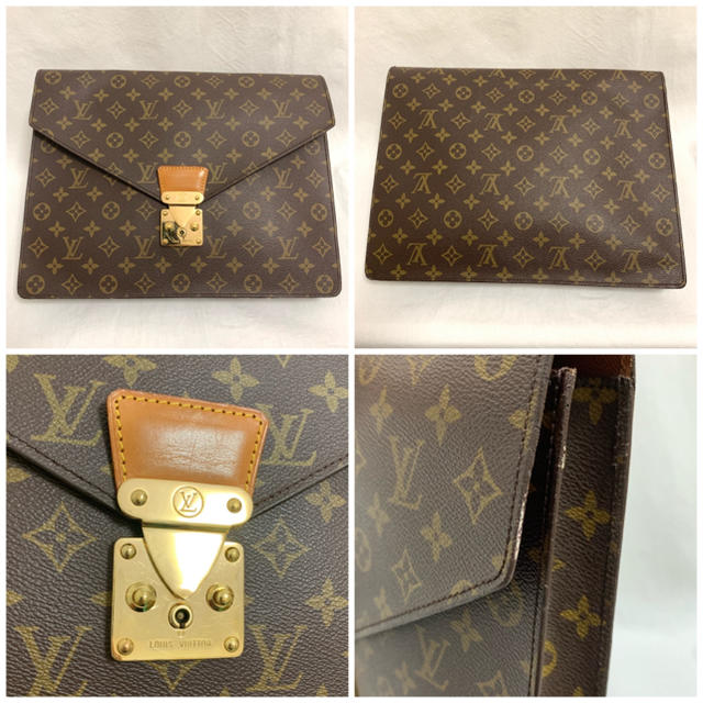 Louis Vuitton ルイヴィトン モノグラム 書類バッグ クラッチバッグ