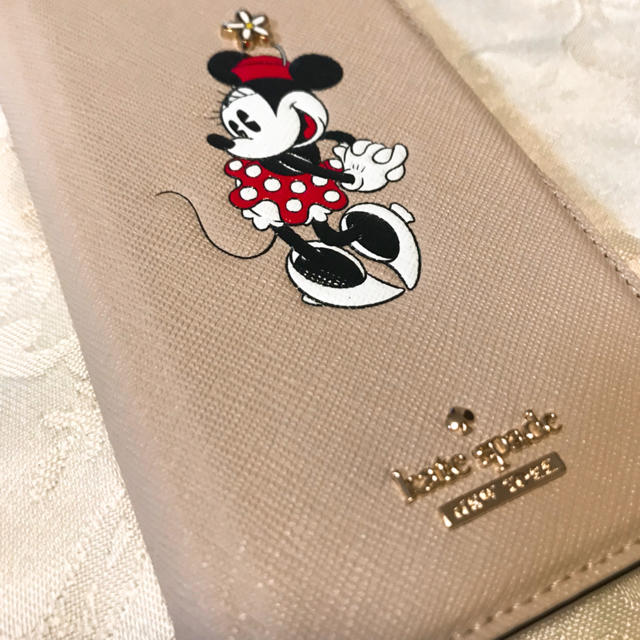 kate spade new york(ケイトスペードニューヨーク)のケイトスペード ミニー iPhone 7 / 8 手帳型 アイフォンケース スマホ/家電/カメラのスマホアクセサリー(iPhoneケース)の商品写真