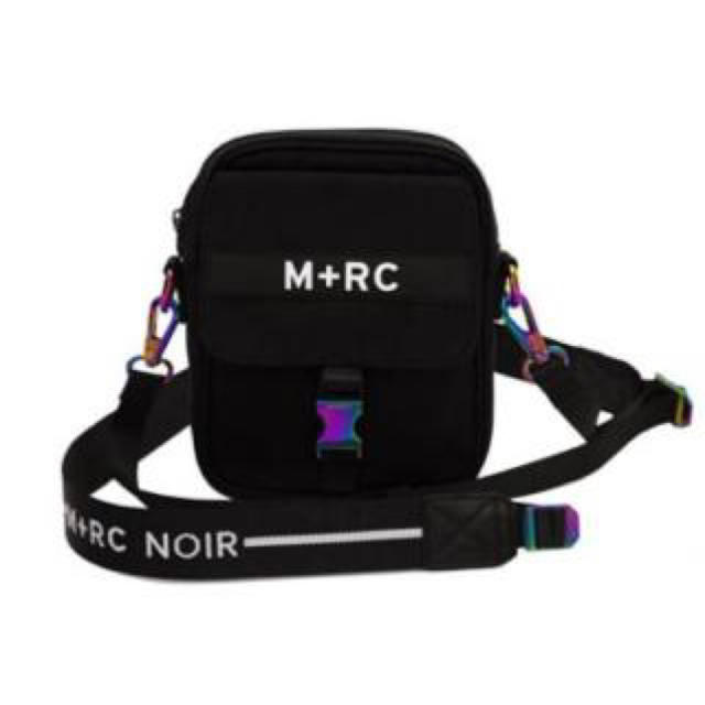 M+RC NOIR レインボーPVCショルダーバッグ