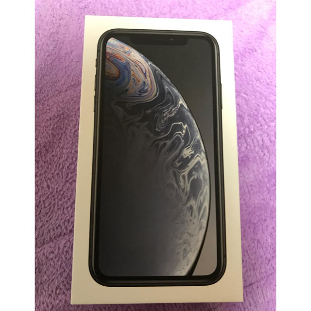 iPhone XR 64GB black simロック解除済 - スマートフォン本体