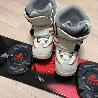 キスマーク スノボー板(ステップインビンディング付き) ブーツ