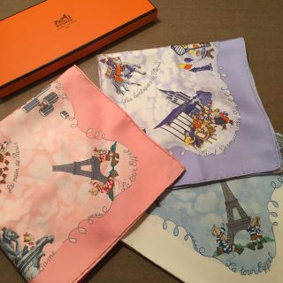 エルメス(Hermes)の本物✨エルメスのミニスカーフセットです(^-^)(バンダナ/スカーフ)