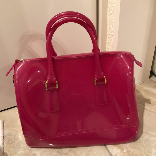 Furla(フルラ)のFURLA キャンディバック ピンク レディースのバッグ(ボストンバッグ)の商品写真