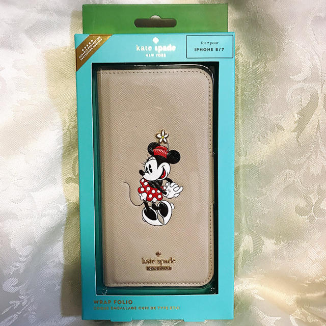ヒット商品 ケイトスペード ミニー iPhone 7 / 8 手帳型 アイフォン ...