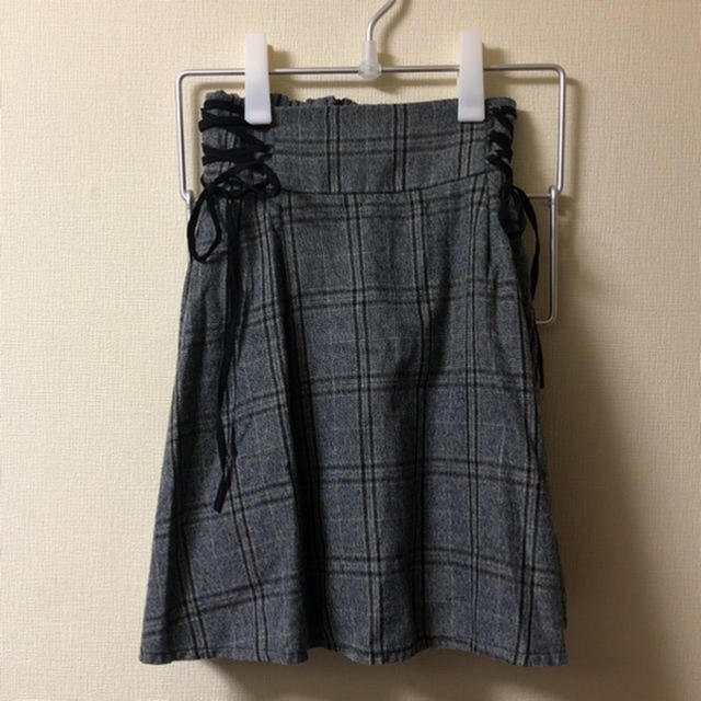 MAJESTIC LEGON(マジェスティックレゴン)のダブル編上げスカパン レディースのスカート(ミニスカート)の商品写真