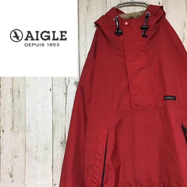 AIGLE(エーグル)の【エーグル】【ワンポイント】【ハーフジップ】【アノラック/ナイロンジャケット】 メンズのジャケット/アウター(ナイロンジャケット)の商品写真