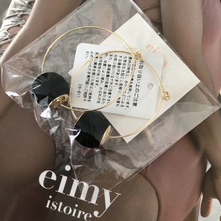 エイミーイストワール(eimy istoire)のeimy istoire  ピアス  ブラック(ピアス)