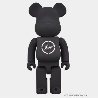 フラグメント(FRAGMENT)のfragmentdesign BE@RBRICK 400％ Black(その他)