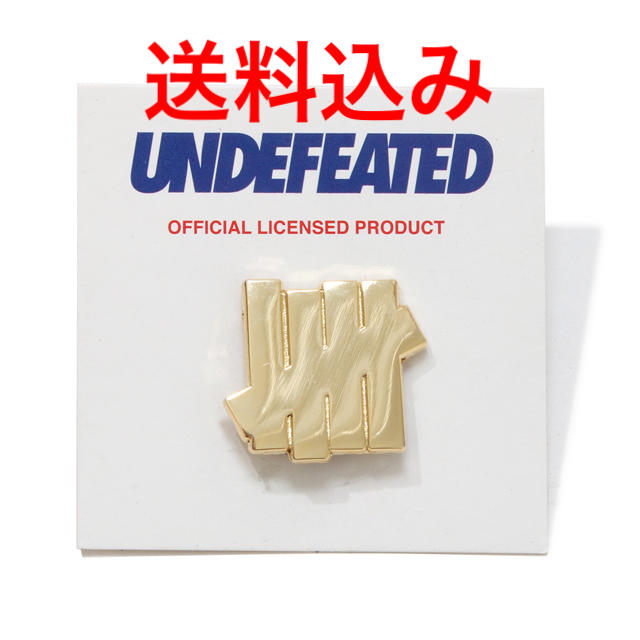 UNDEFEATED(アンディフィーテッド)のUNDEFEATED ICON PIN GOLD メンズのファッション小物(その他)の商品写真