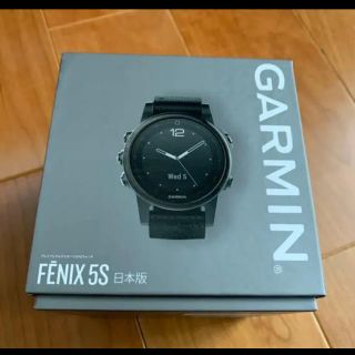 ガーミン(GARMIN)の新品ガーミン GARMIN FENIX5S Sapphire Black 日本版(腕時計(デジタル))