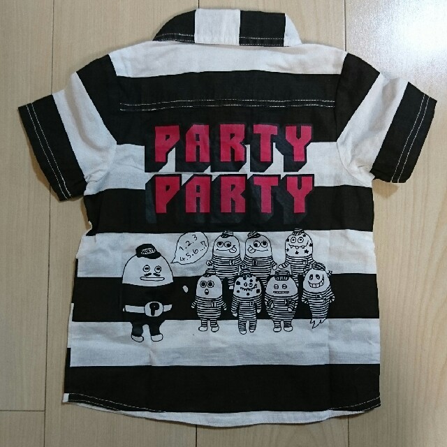 PARTYPARTY(パーティーパーティー)の新品PARTY☆PARTYシャツ  90センチ キッズ/ベビー/マタニティのキッズ服男の子用(90cm~)(Tシャツ/カットソー)の商品写真