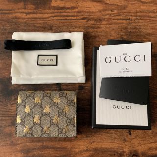 グッチ(Gucci)のGUCCI ビー ウォレット GGスプリーム(財布)