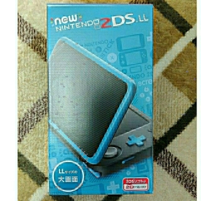 【新品】Newニンテンドー2DS LL ブラック×ターコイズ