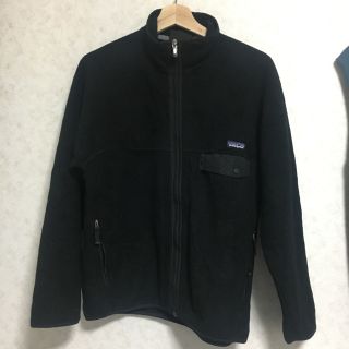 パタゴニア(patagonia)のパタゴニア シンチラ スナップT フルジップ ブラック 古着(ブルゾン)