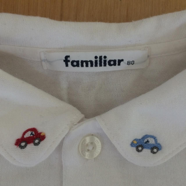 familiar(ファミリア)のfamiliar 80 シャツ キッズ/ベビー/マタニティのベビー服(~85cm)(シャツ/カットソー)の商品写真
