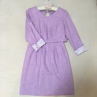 プロポーションボディドレッシング(PROPORTION BODY DRESSING)のプロポーションボディドレッシング ♡ バックレースリボンワンピース(ひざ丈ワンピース)