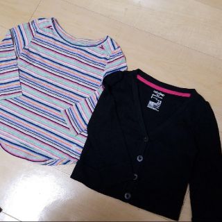 ベビーギャップ(babyGAP)のbaby GAP☆トップス&カーディガン2点セット/95(Tシャツ/カットソー)